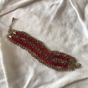 Red/gold bracelet